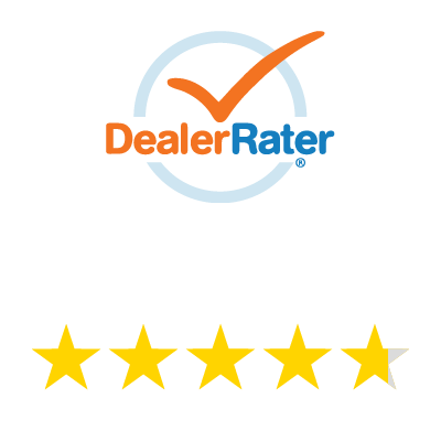 4.7 Stars DealerRater Rated Dealer