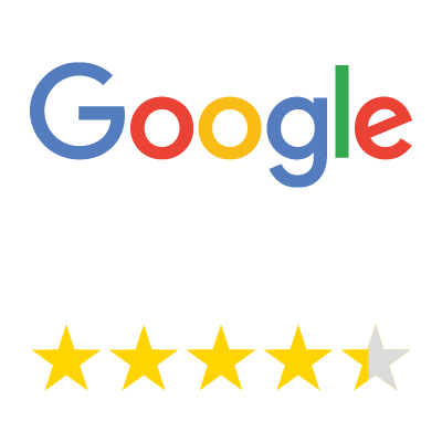 4.4 Stars Google Top Rated