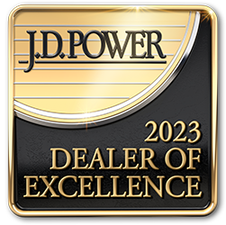 JD Power Dealer of Excellence Award