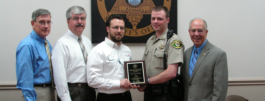 WCSO Officer Honored With Deputy of the Month Award